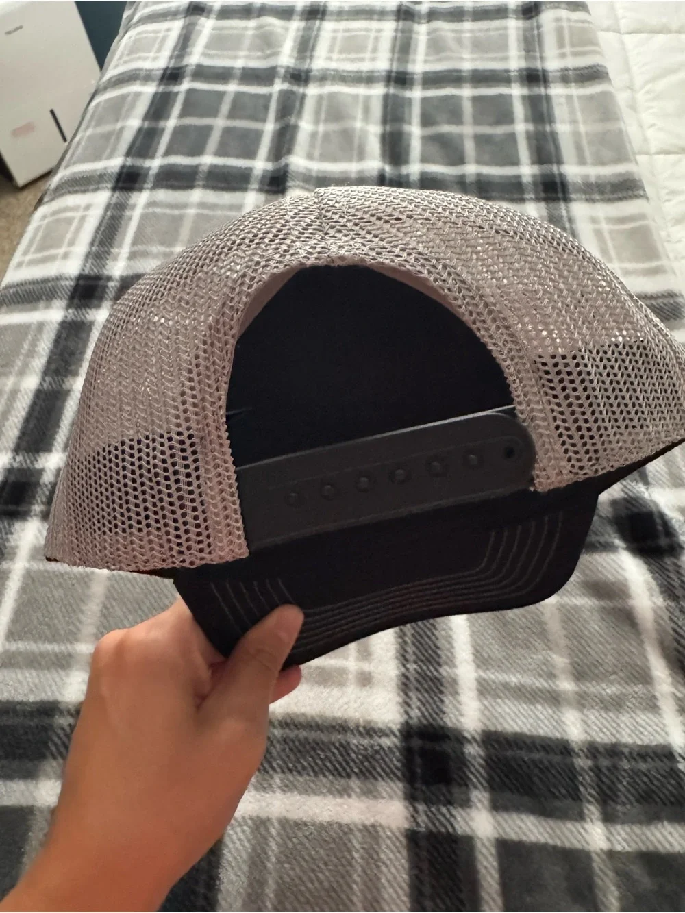 Kids John Deere Black and Gray Mesh Trucker Hat